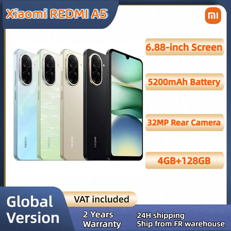 Xiaomi Redmi A5 — Smartphone Gaming 120Hz 5200mAh