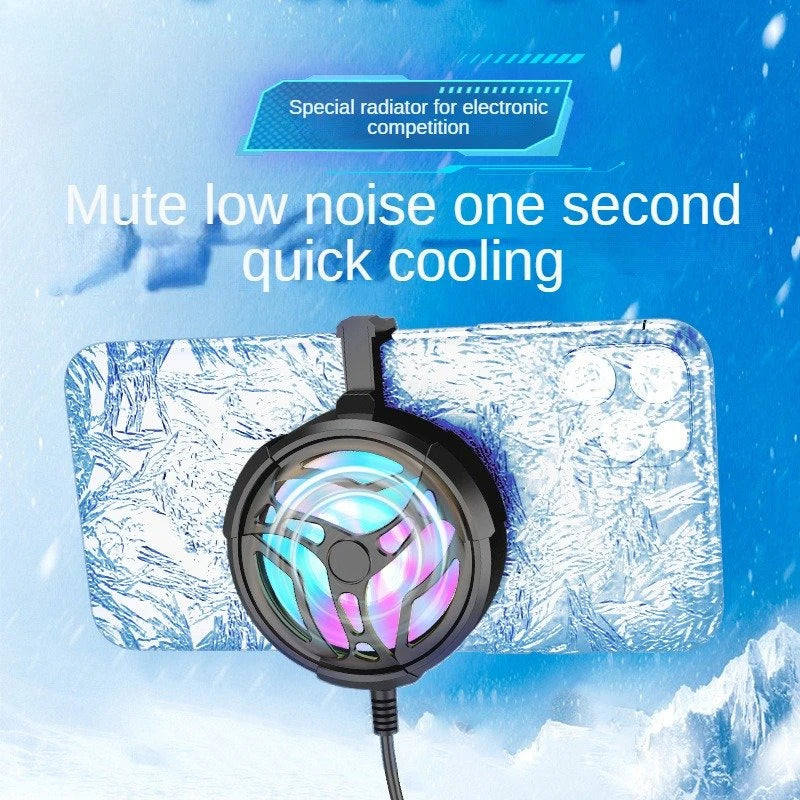 Mini Ventilateur Refroidisseur Gaming Mobile — Universel
